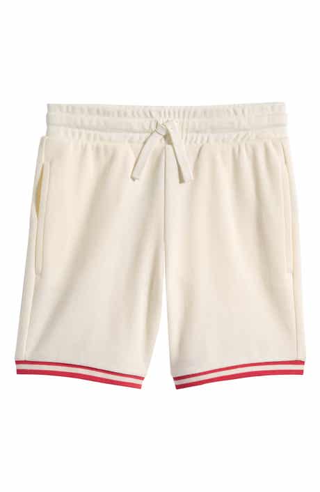 Kids' Organic Cotton Double Knit Mesh Shorts