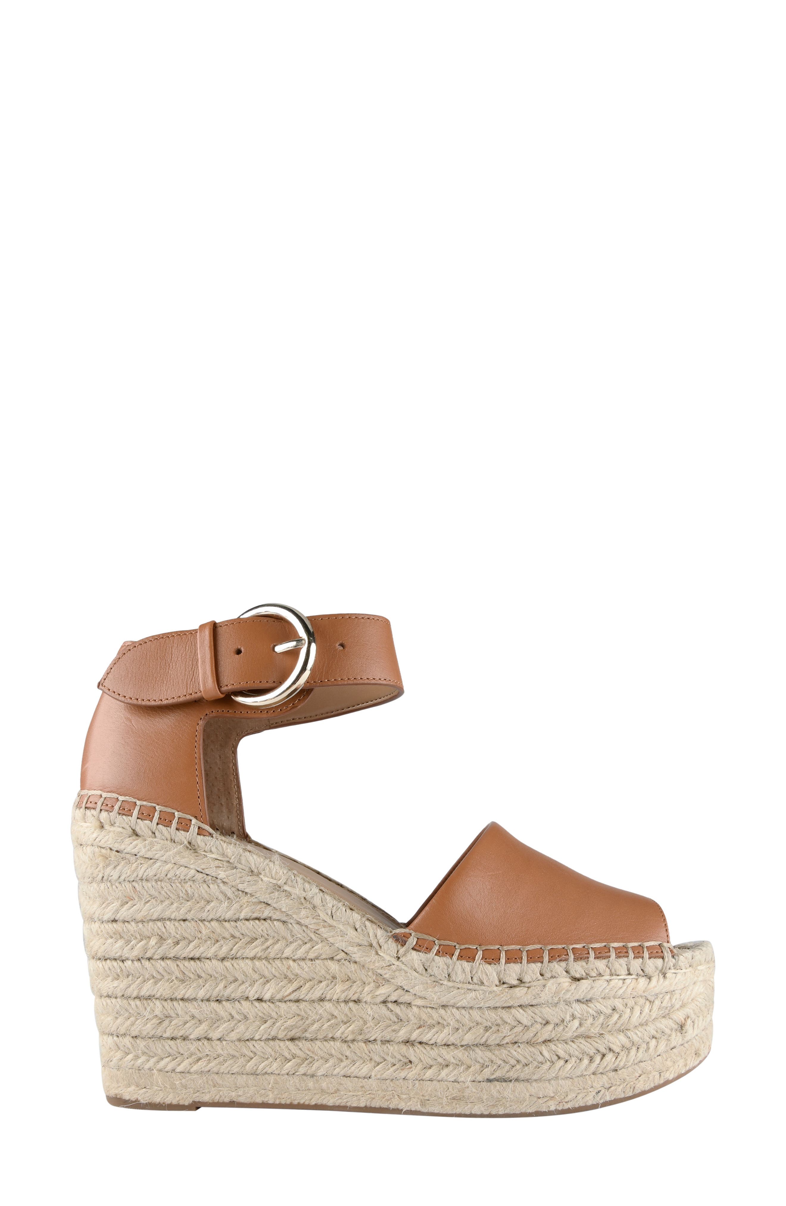 Alida Espadrille Platform Wedge, Alternate, color, TAN LEATHER