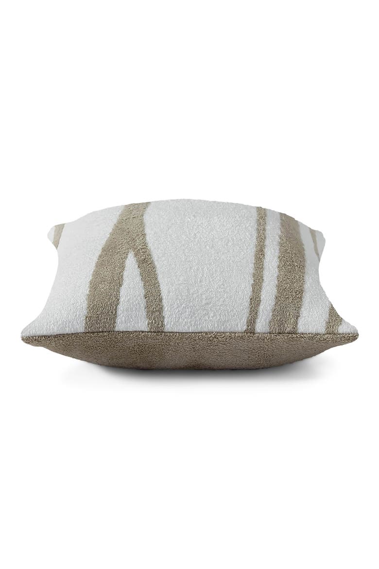 Cloud Silque Woodland Accent Pillow, Alternate, color, WHITE / SANDSTONE