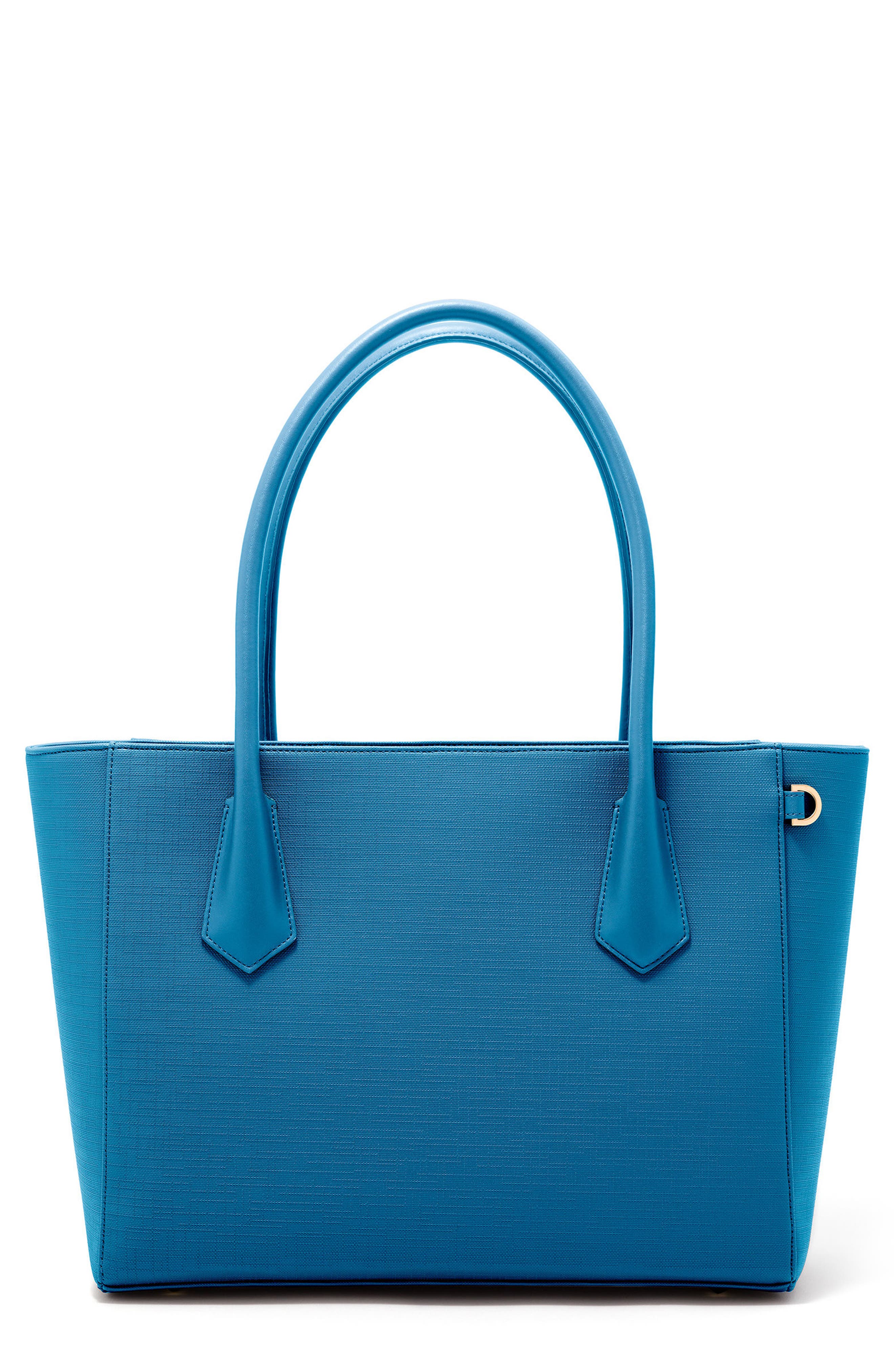 Signature Legend Coated Canvas Tote, Main, color, PACIFIC