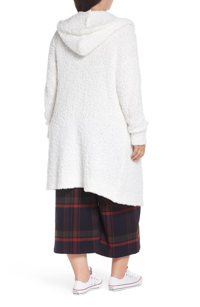 BP. Plush Hooded Cardigan, Alternate, color, 