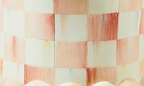 Mackenzie-childs Mackenzie Childs Rosy Check Pedestal Urn In Pink