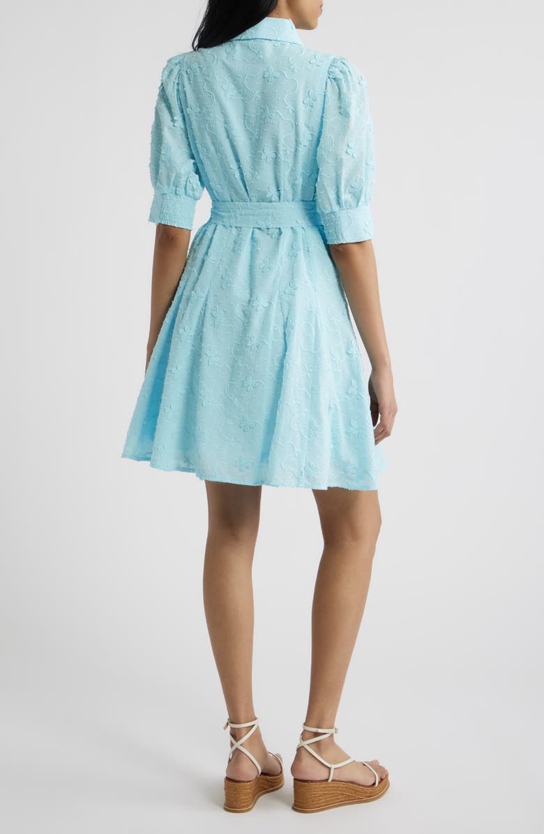 Lilly Pulitzer<sup>®</sup> Larkyn Cotton Blend Shirtdress, Alternate, color, Day Dream Blue Monarch