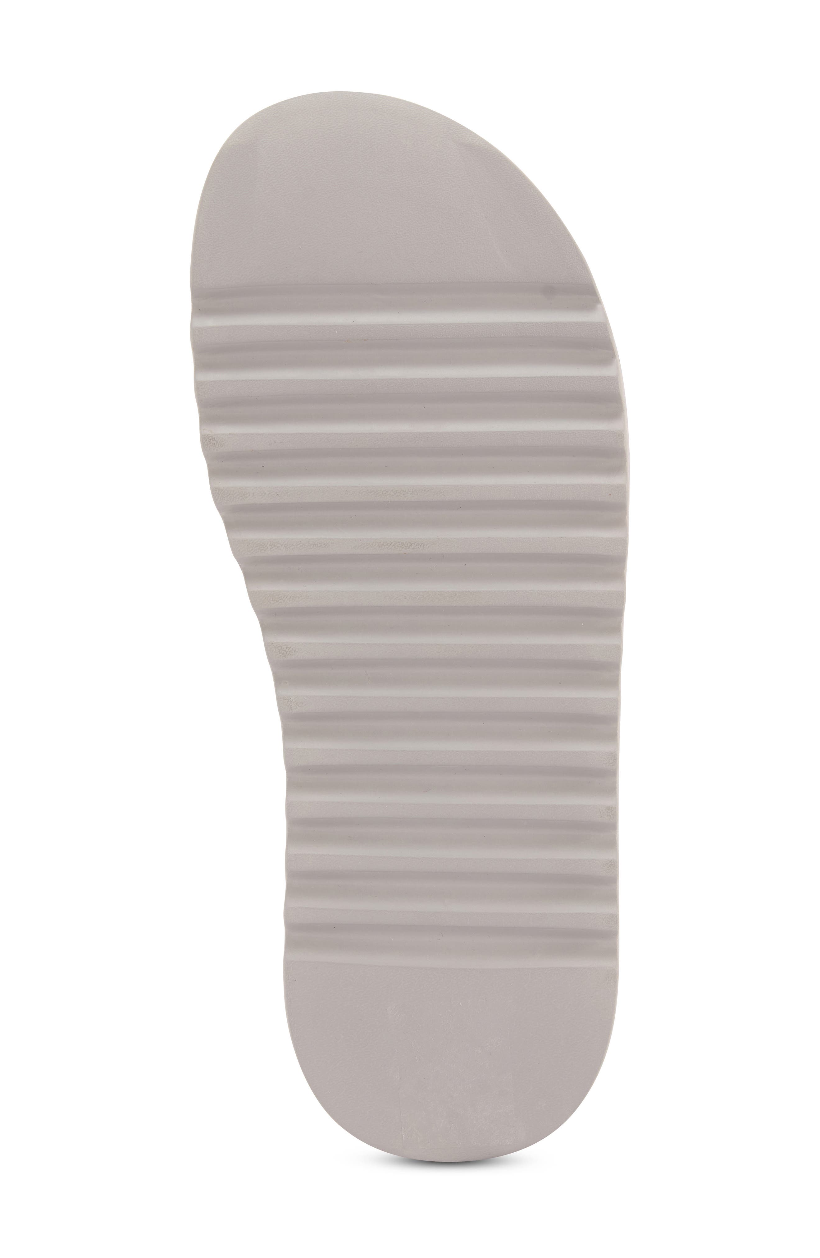 FLOOPI Terry Platform Slide Sandal, Alternate, color, Grey