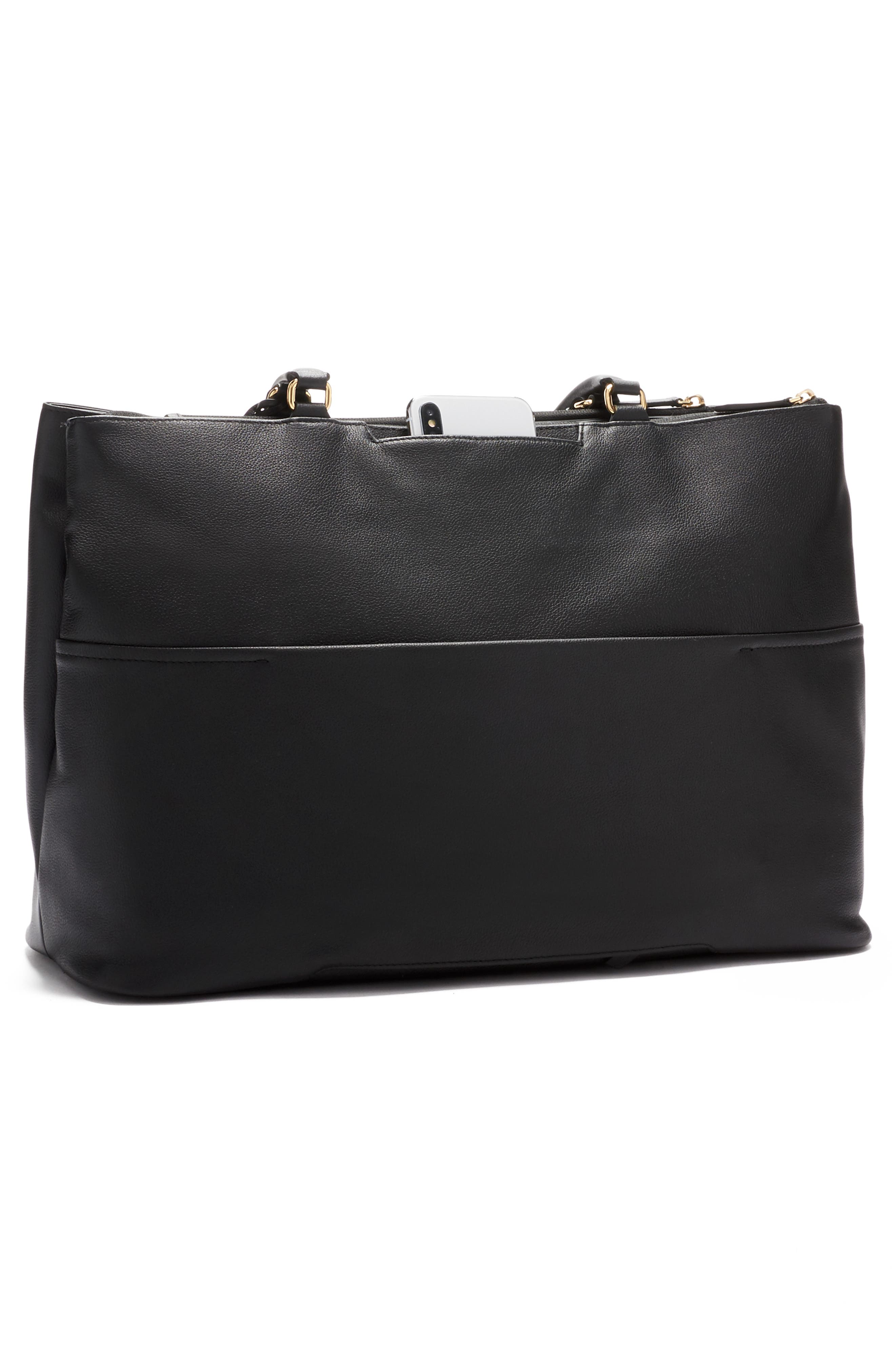 TUMI Voyageur Sheryl Leather Business Tote, Alternate, color, 