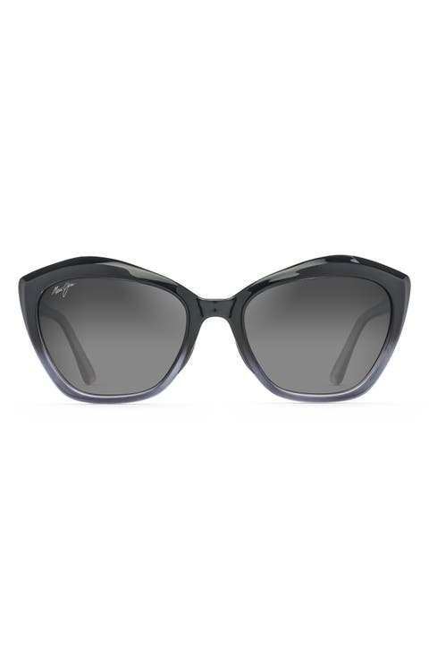 Lotus 56mm PolarizedPlus2® Cat Eye Sunglasses
