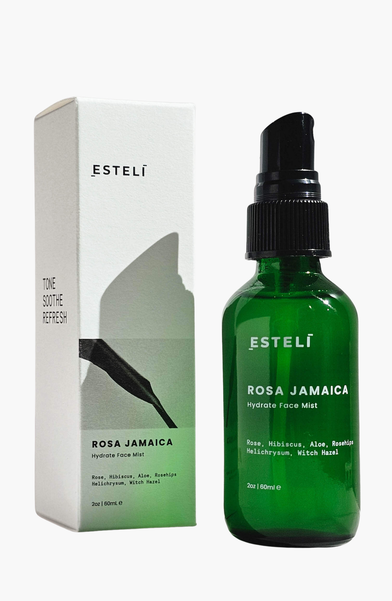 Esteli Botanical Face Mist, Alternate, color, Dark Green