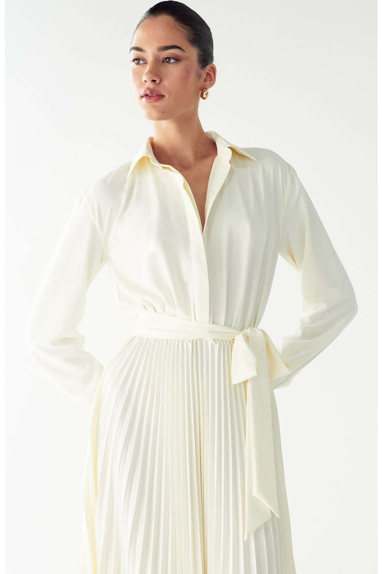 Mckenzi Midi Dress, Alternate, color, Cream