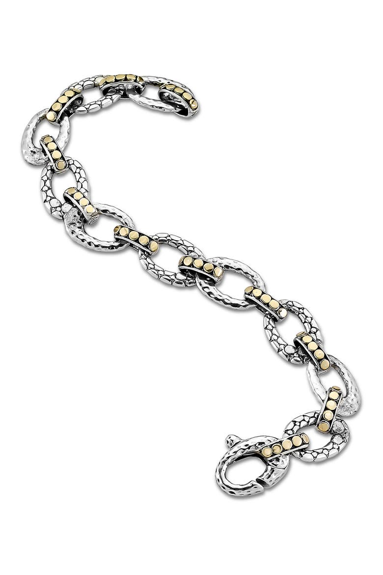 Link Bracelet, Alternate, color, SILVER AND GOLD