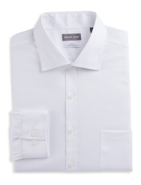 Michael kors non iron dress shirt online