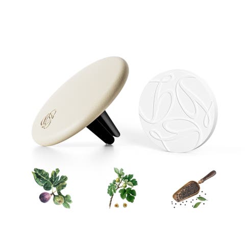 Fig Cream Lambskin Car Diffuser and Insert
