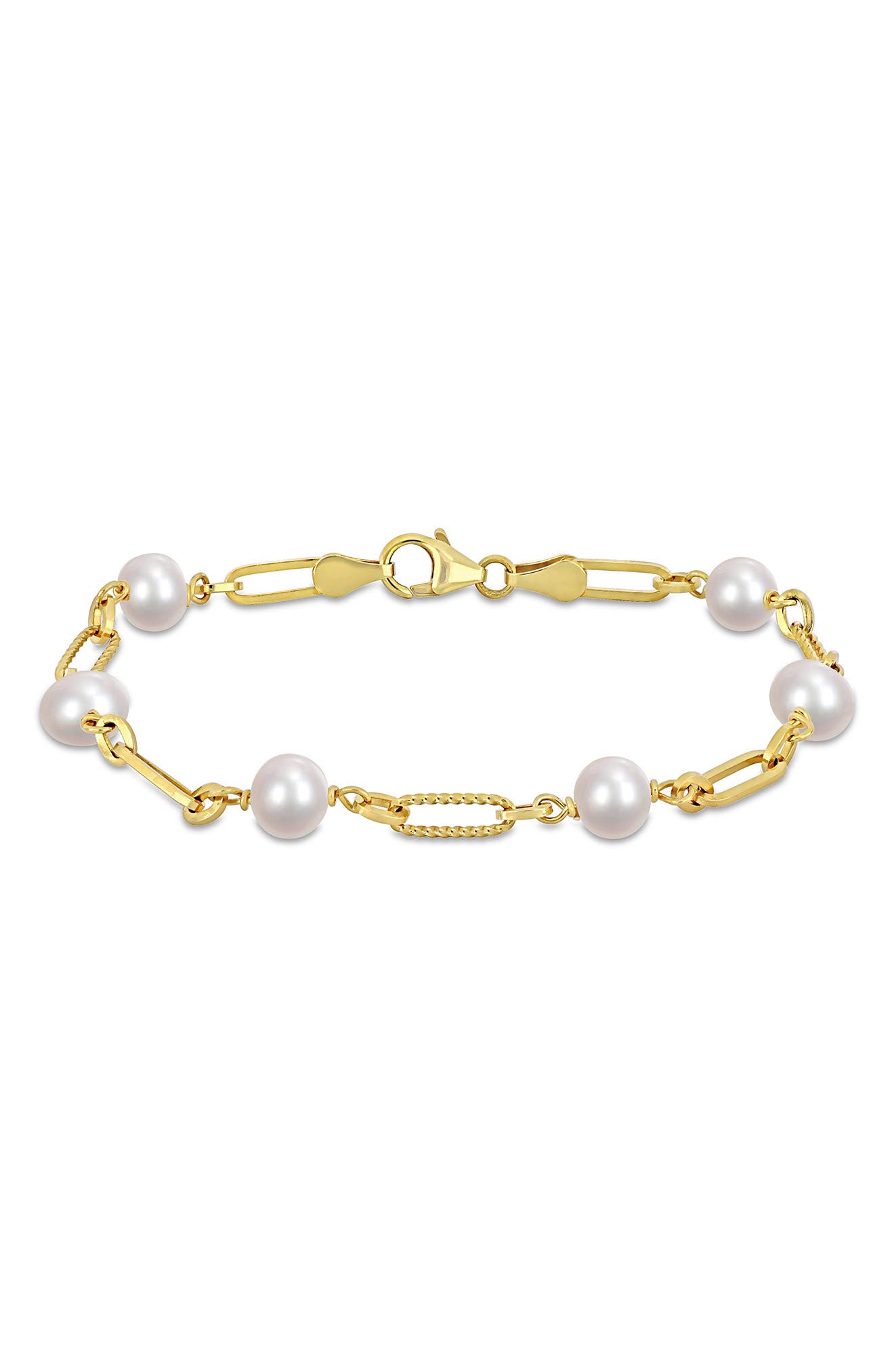 DELMAR Pearl Station Bracelet
