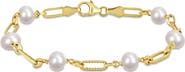 DELMAR Pearl Station Bracelet