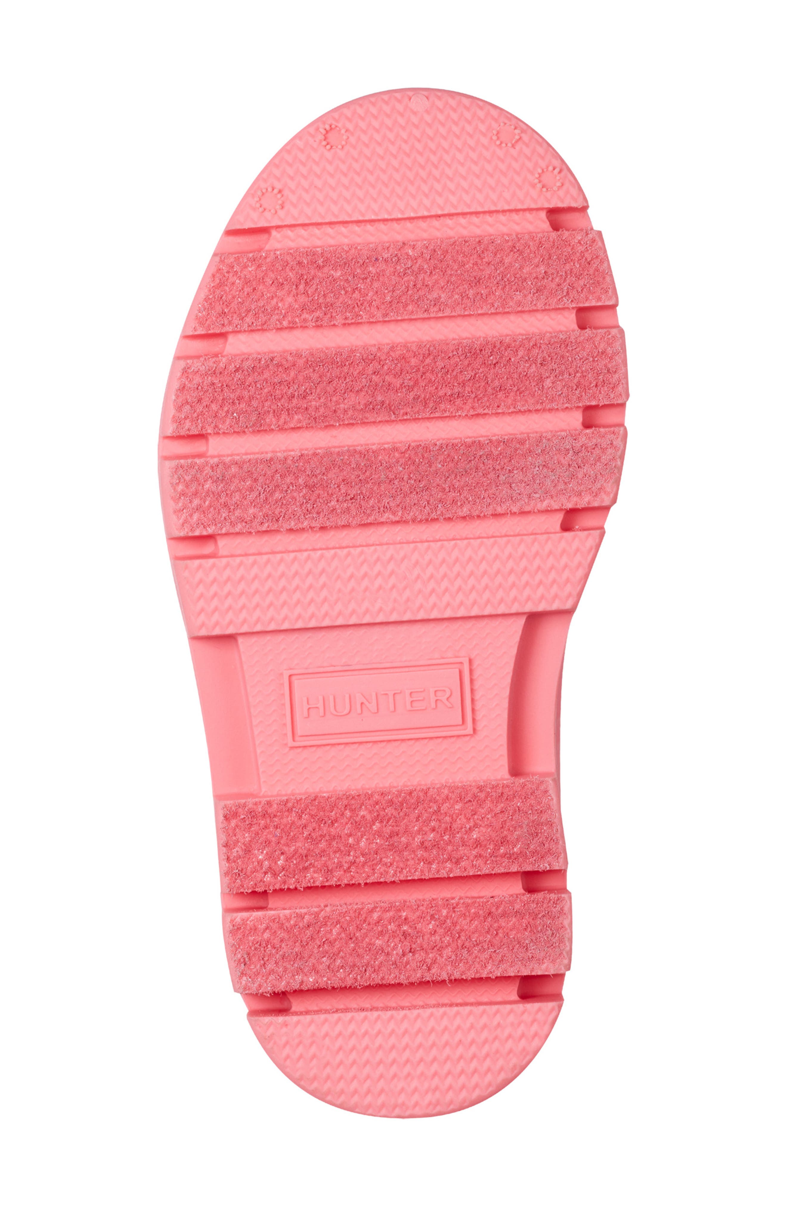 Kids' Stamp Waterproof Lace-Up Rain Boot, Alternate, color, PINK