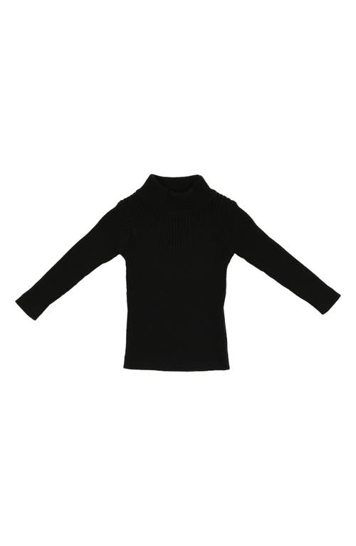 Maniere Manière Rib Long Sleeve T-shirt In Black