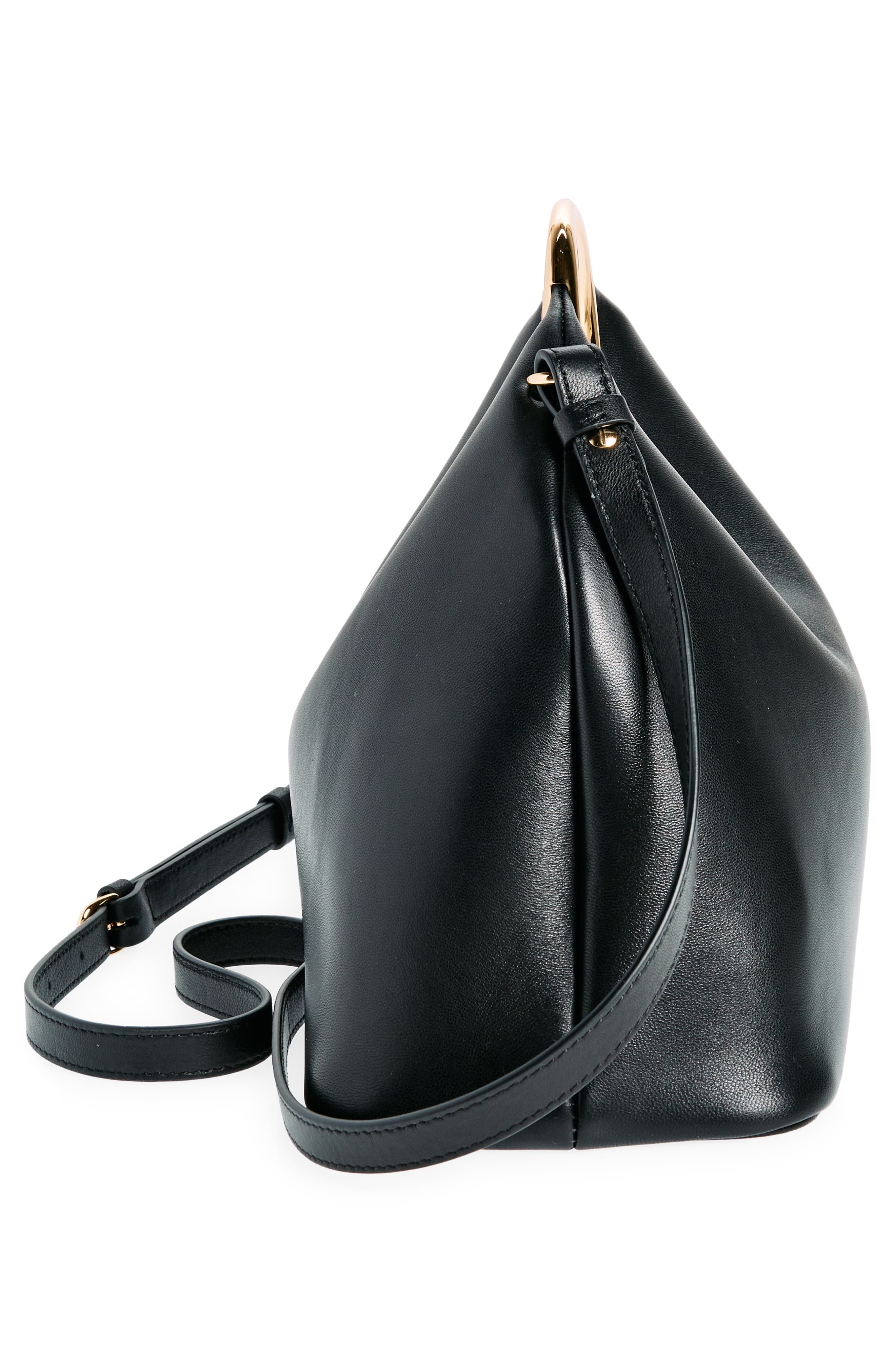 Jacquemus Le Calino Leather Top Handle Bag, Alternate, color, 