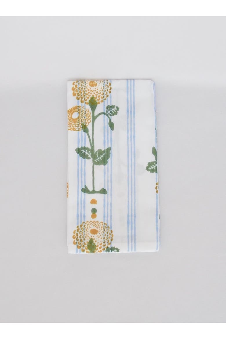 Marigold Stripe Napkins - Set of 4, Alternate, color, Uniform Blue