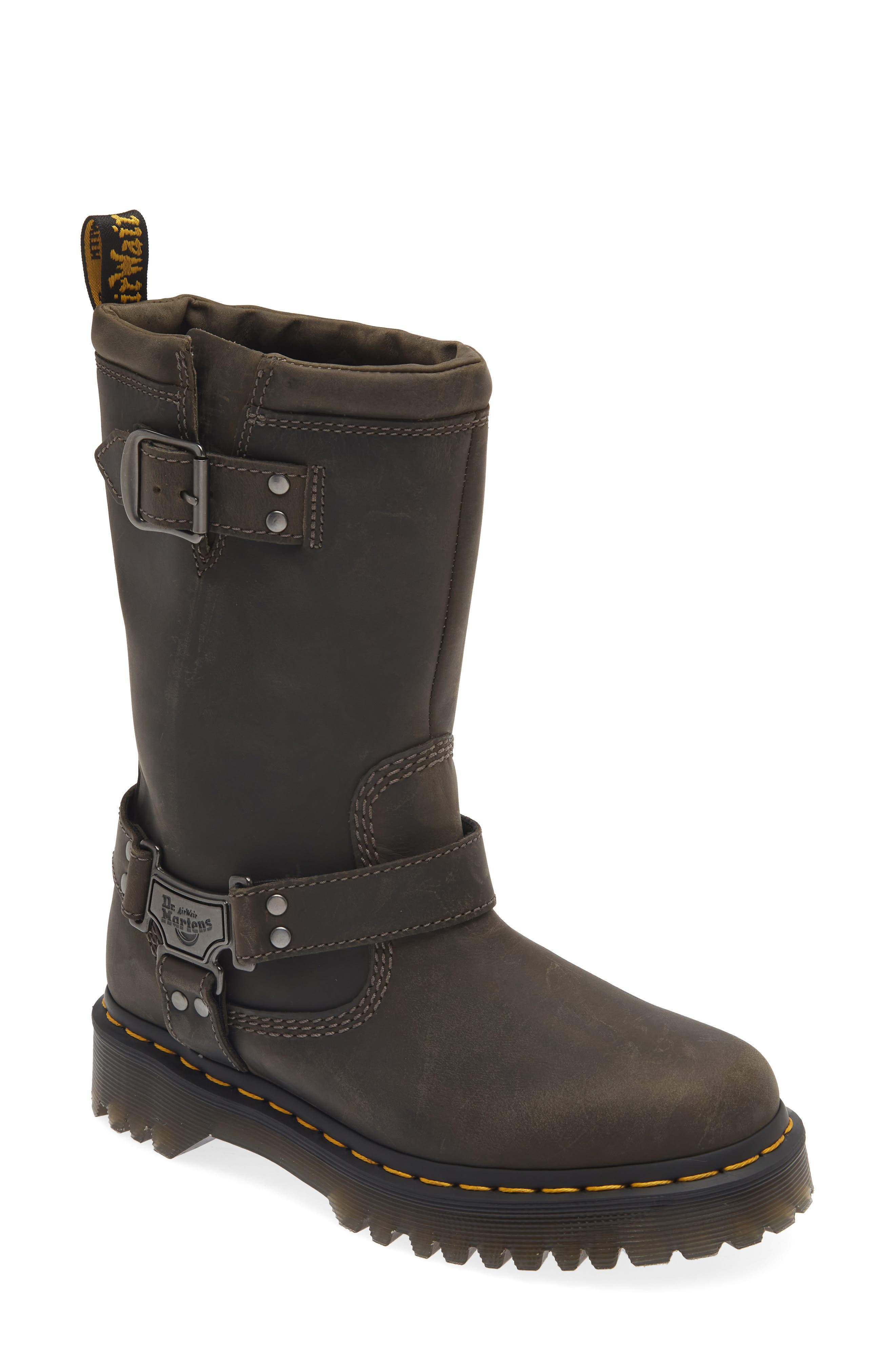 Anistone Harness Boot, Main, color, CHARCOAL G