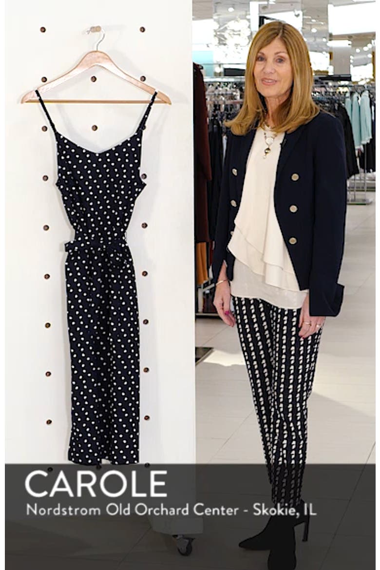 Pip Polka Dot Belted Midi Dress video