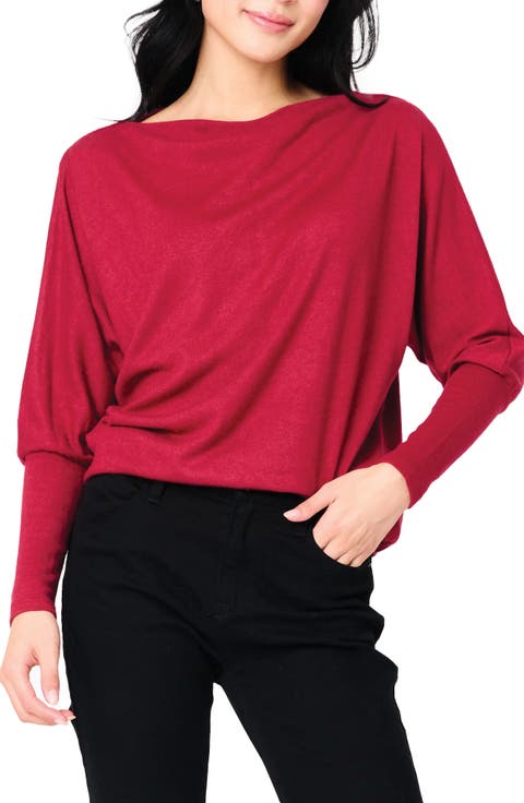 Slouchy Luxe Boatneck Top