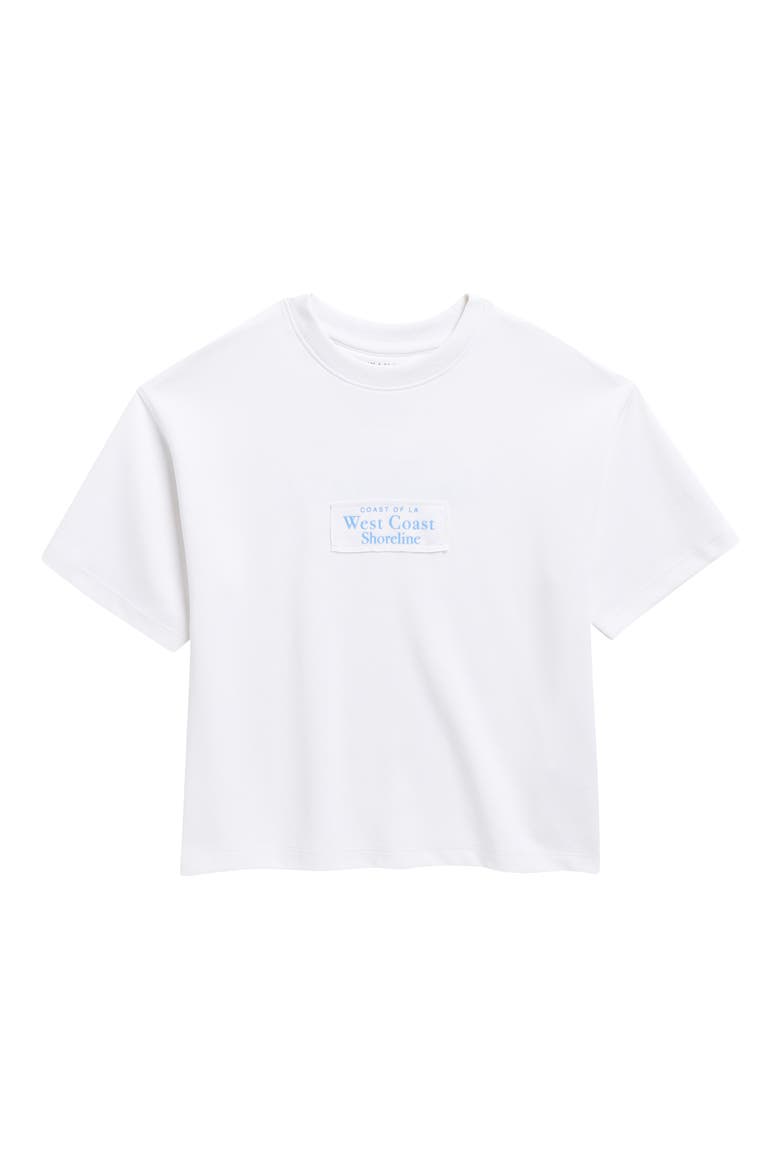 Kids' Coastal LA Embroidered Graphic T-Shirt, Main, color, GREY