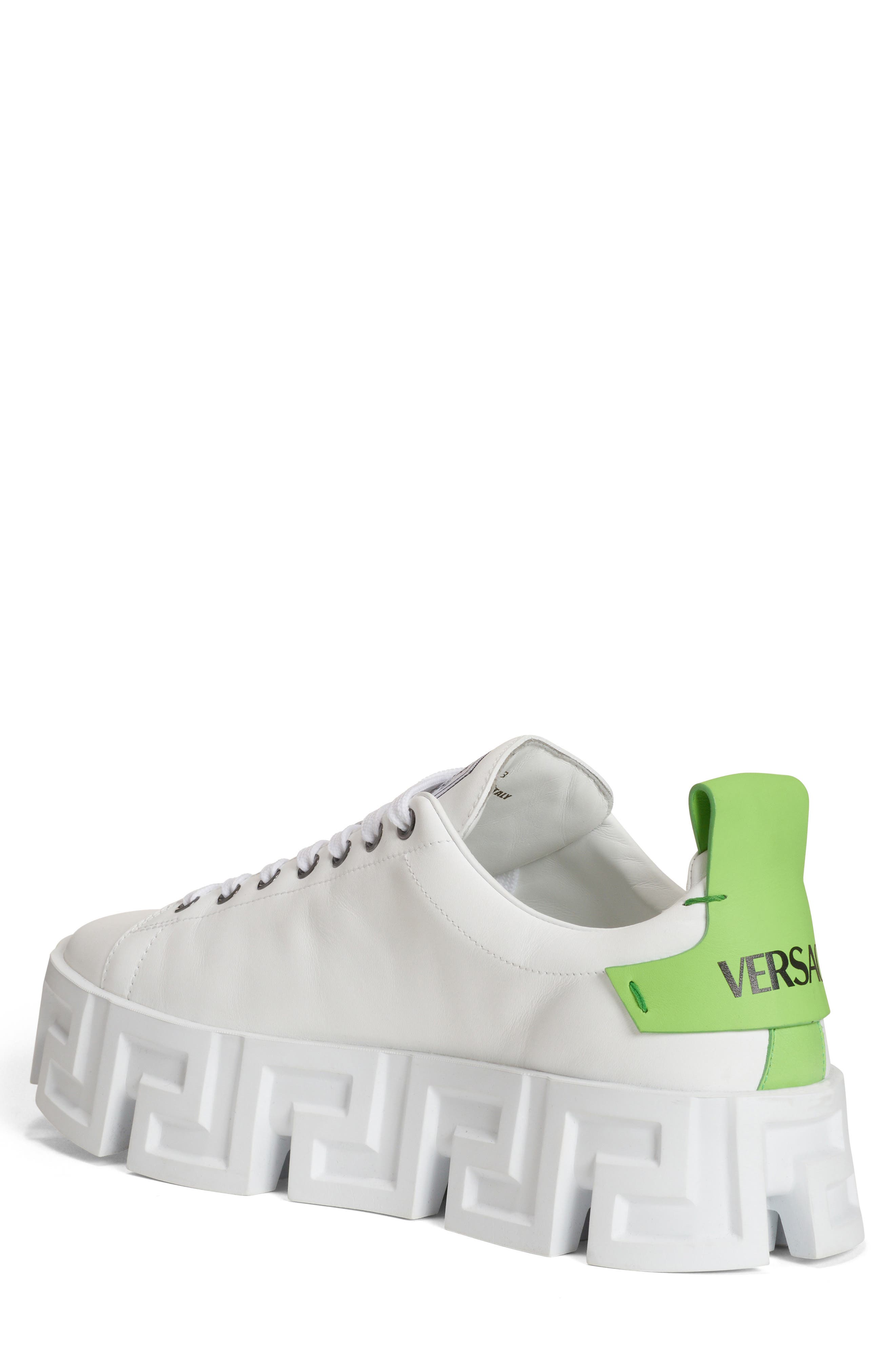 Versace Greca Labyrinth Sneaker, Alternate, color, 