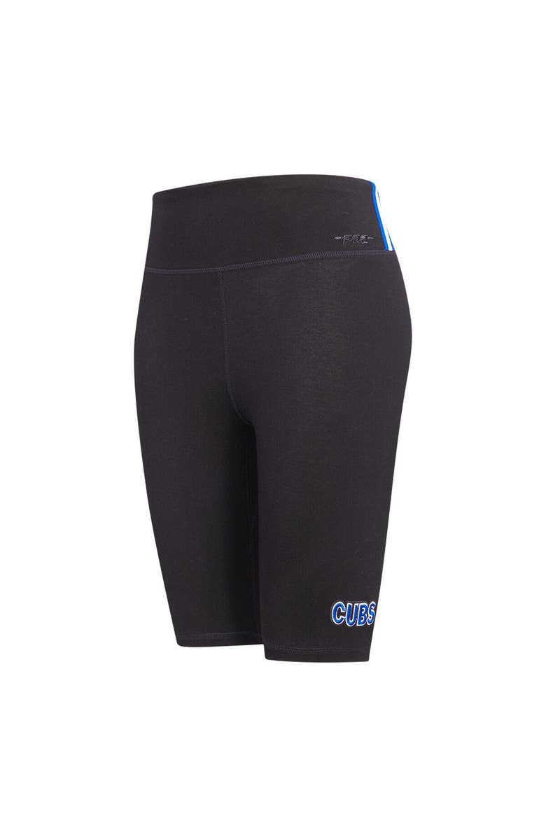 PRO STANDARD Women's Pro Standard Black Chicago Cubs City Scape Bike Shorts, Alternate, color, Black