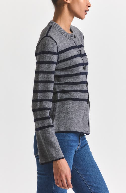 Derek Lam 10 Crosby Mariana Reversible Button-up Sweater In Multi