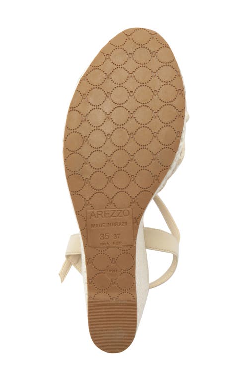 Shop Arezzo Brianna Platform Wedge Sandal