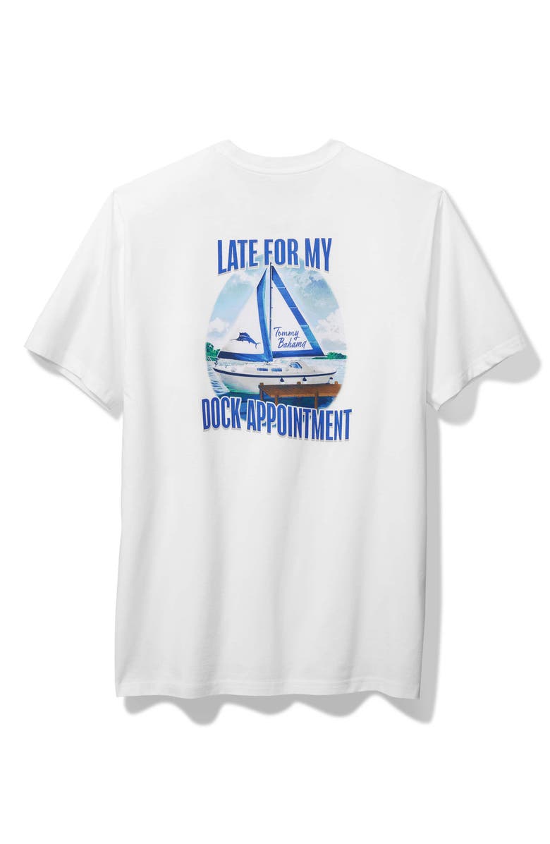 Tommy Bahama Late for My Dock Appointment Cotton Graphic T-Shirt, Alternate, color, 
