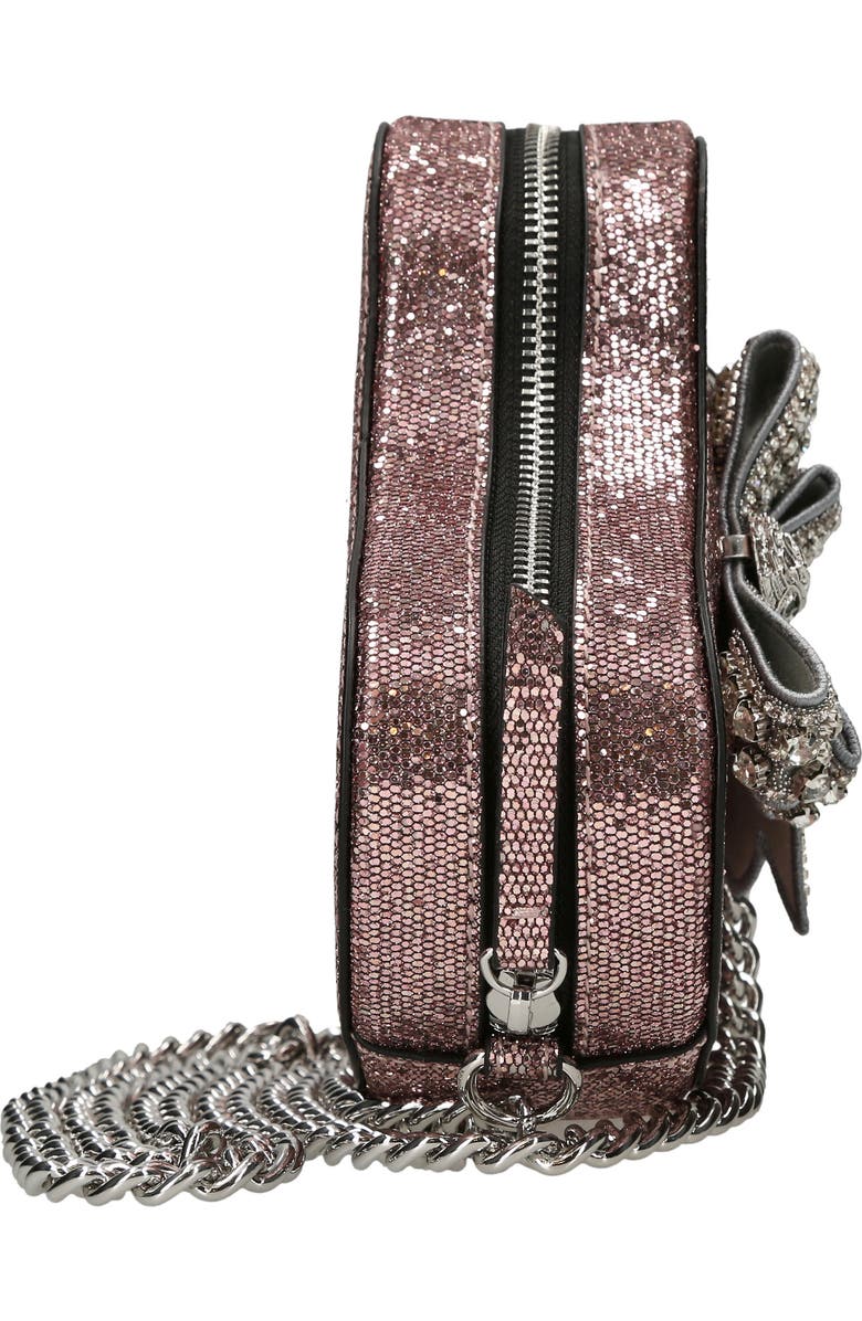 Kurt Geiger London Kensington Bow Heart Crossbody Bag, Alternate, color,
