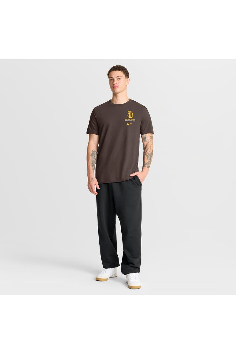 Men's Nike Brown San Diego Padres Primetime Inning T-Shirt, Alternate, color, Brown
