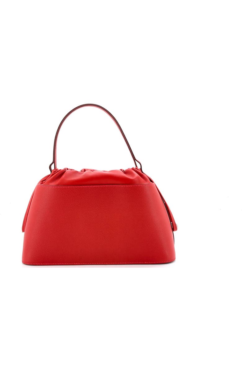 Pre-Owned Hermes De Paris Drawstring Handbag Epsom, Alternate, color, Rouge Vif