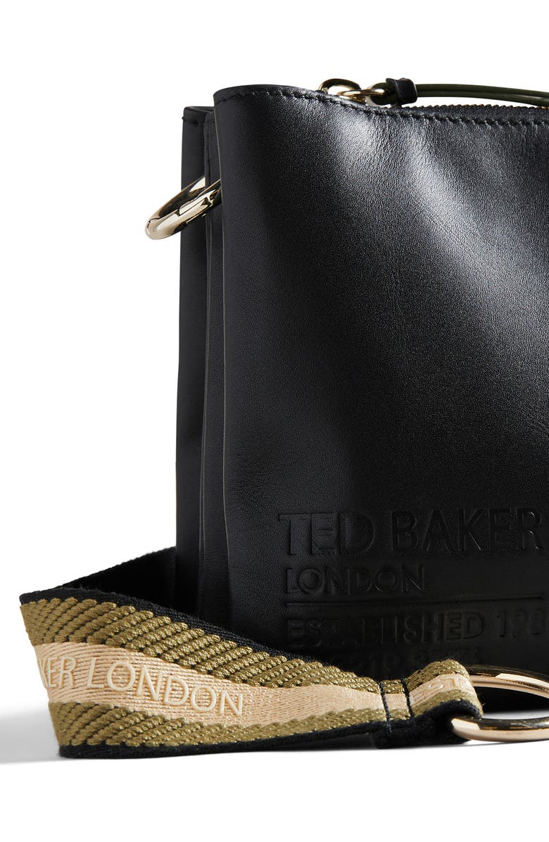 Ted Baker London Darceyy Logo Leather Crossbody Bag, Alternate, color,