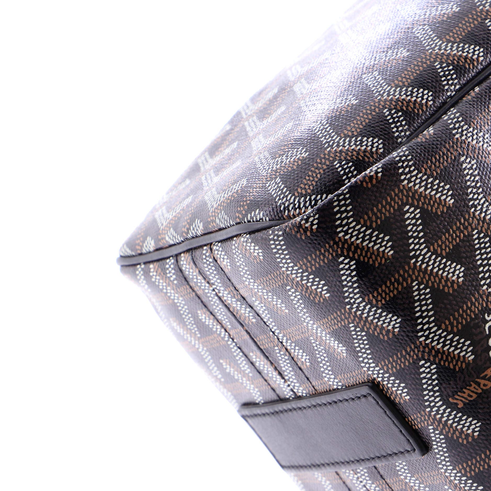 Pre-Owned Goyard Rouette Bag Coated Canvas PM, Alternate, color, 