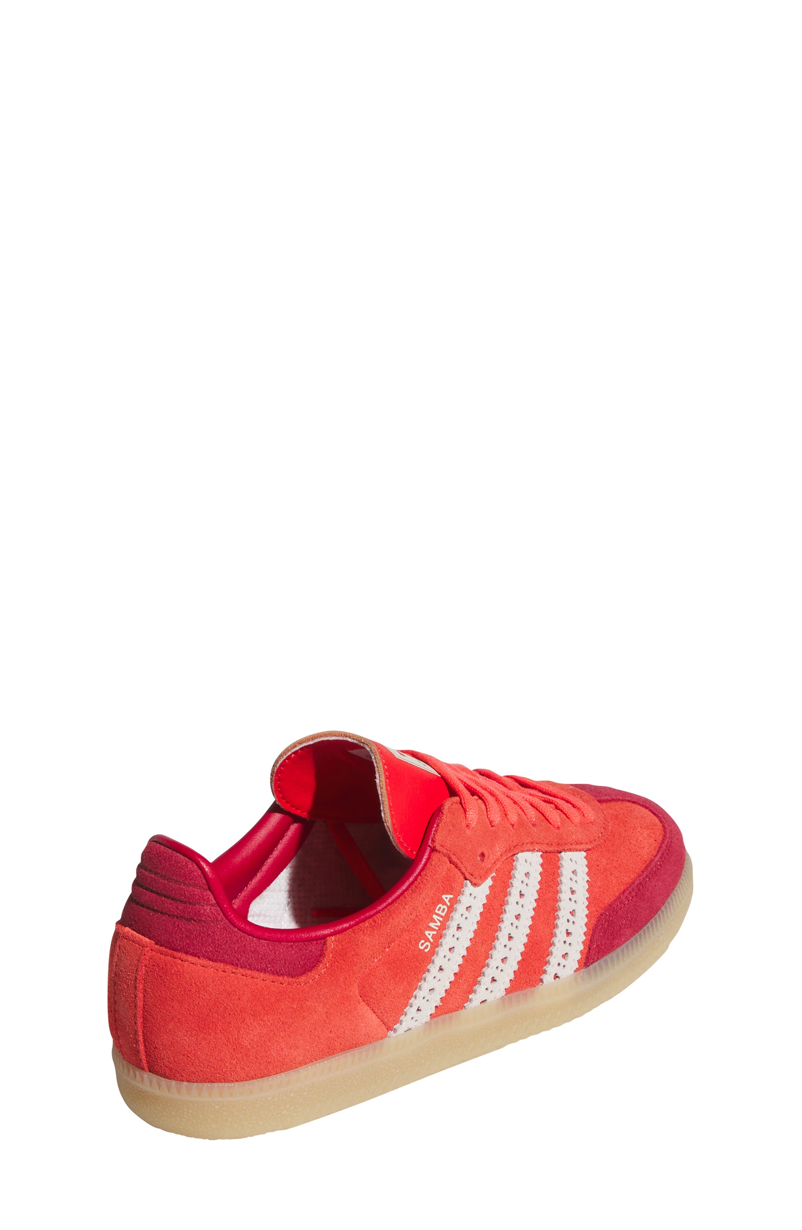 adidas Kids' Samba OG Sneaker, Alternate, color, Bright Red