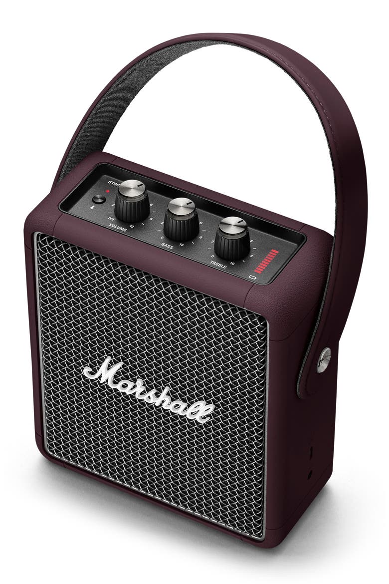 Stockwell II Portable Bluetooth® Speaker, Alternate, color, BURGUNDY