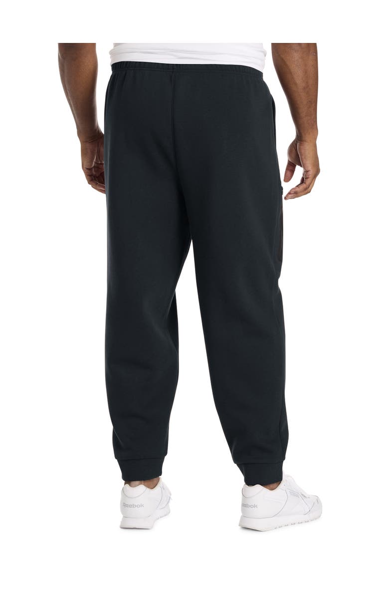 Reebok Big & Tall Performance Tech Fleece Joggers, Alternate, color, Black