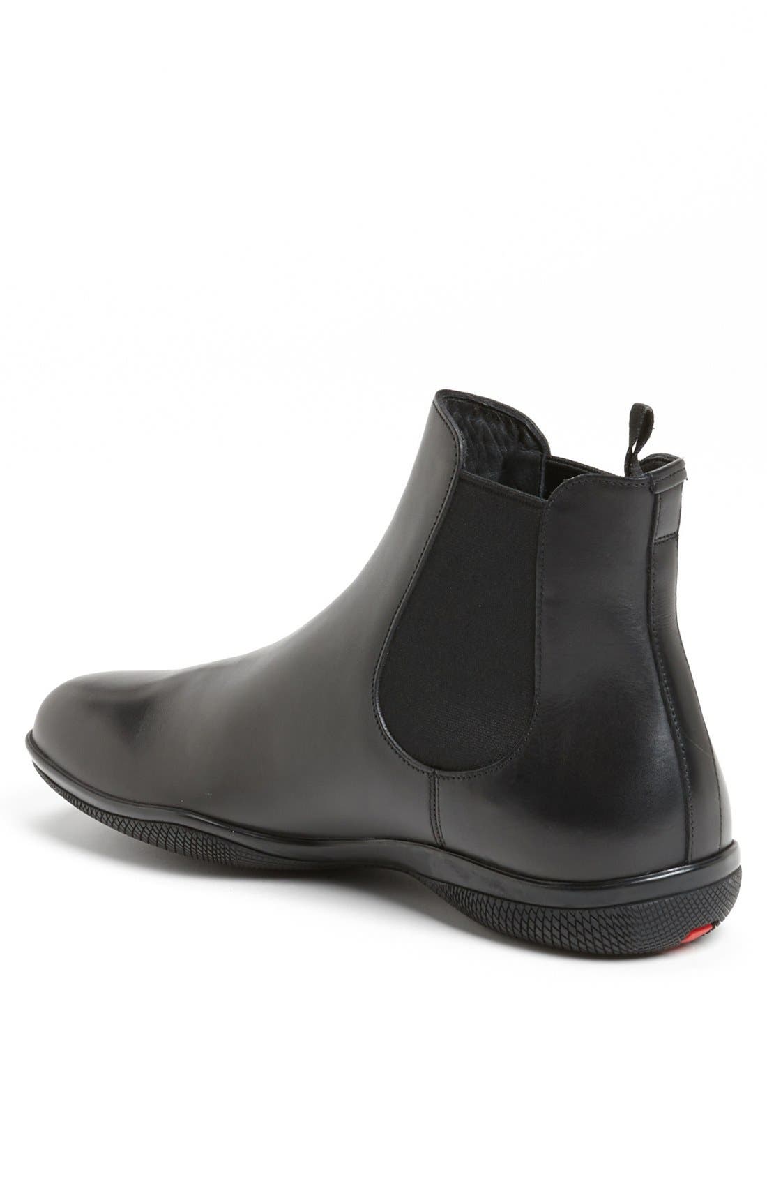 New Toblak Chelsea Boot, Alternate, color, BLACK