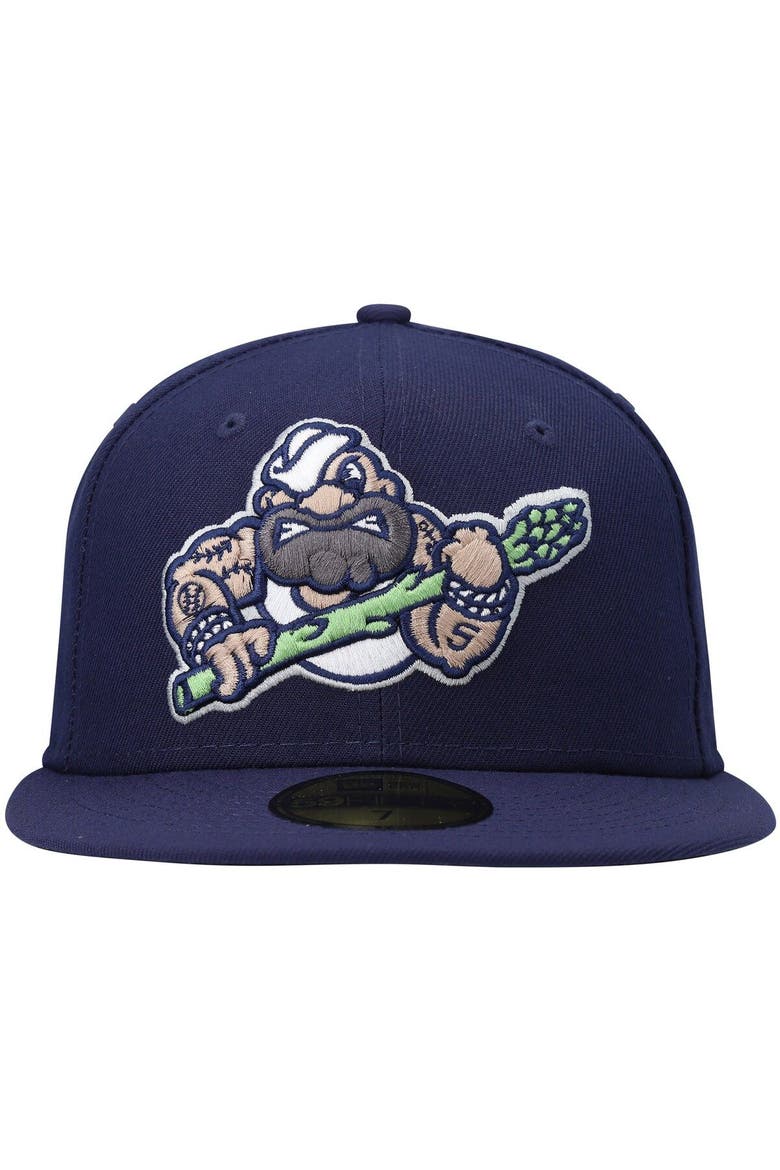 Men's New Era Navy Stockton Ports Authentic Collection Team Alternate 59FIFTY Fitted Hat, Alternate, color, Navy