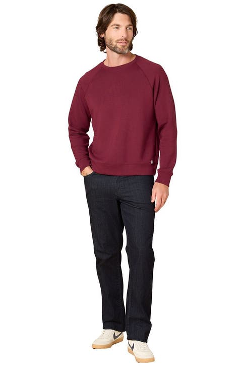 Men's DreamTech Athleisure Raglan Crew Neck