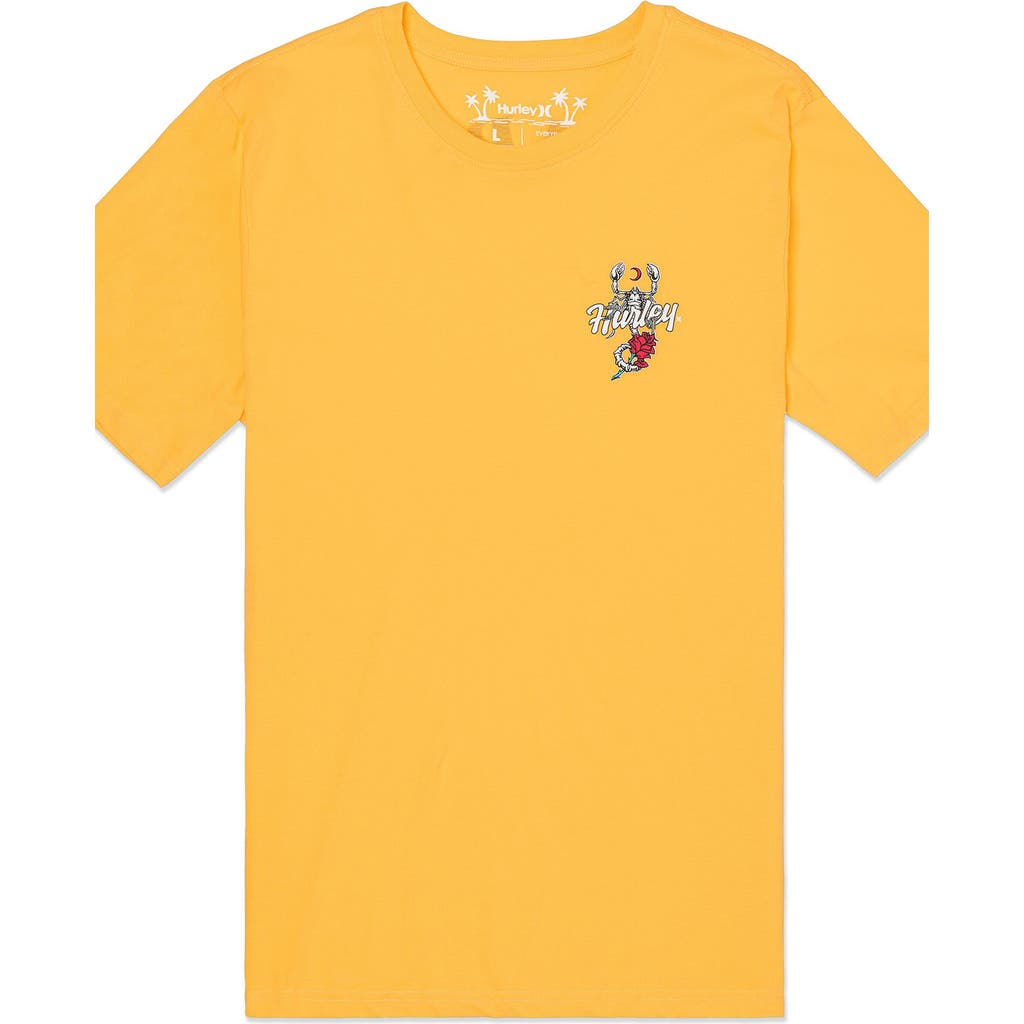 Hurley Poison Short Sleeve Graphic Print T-shirt In Sun Spit