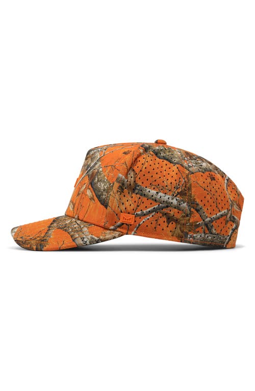 Melin X Realtree Odyssey Hydro Snapback Baseball Cap In Neo Camo