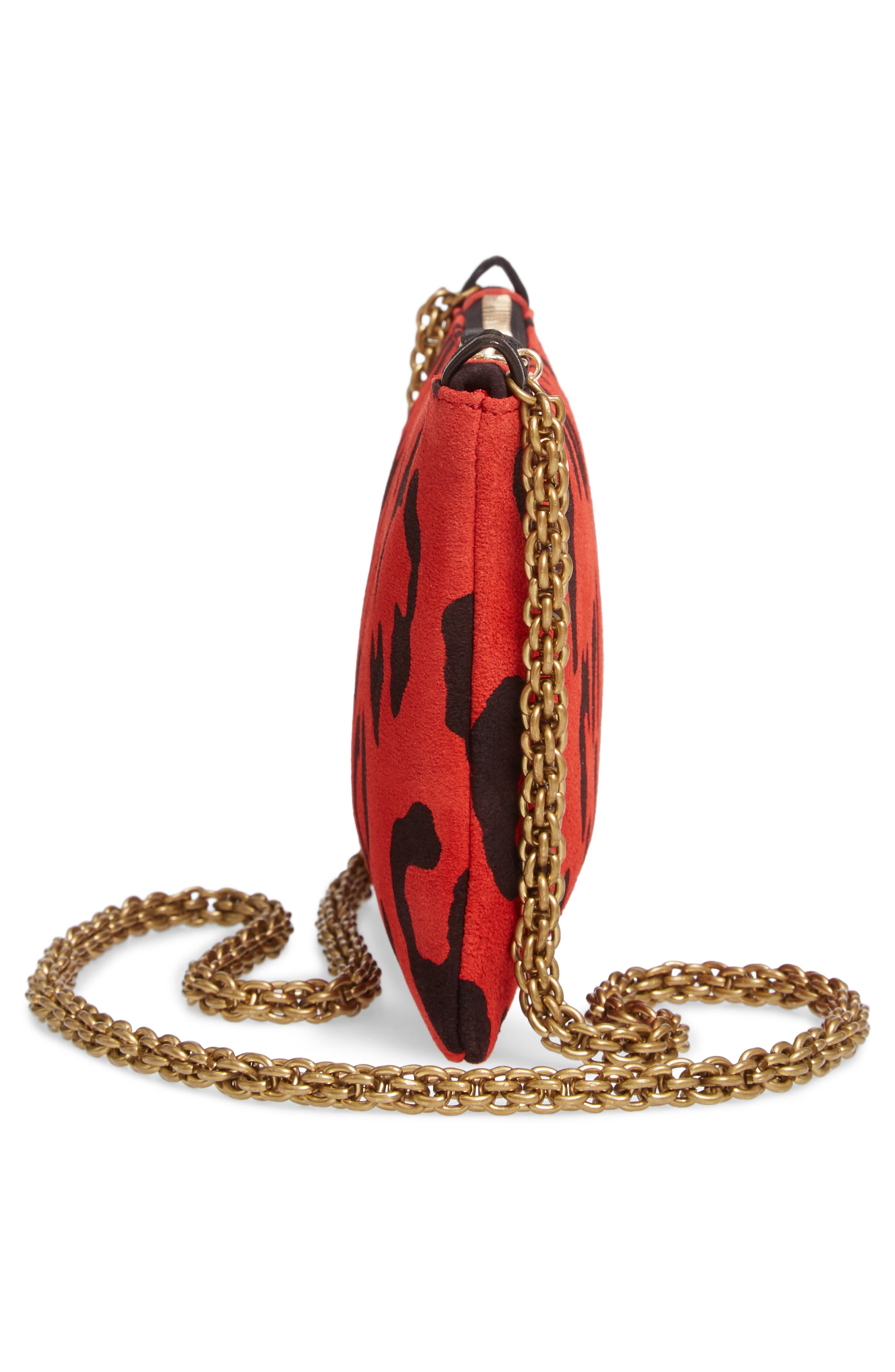 Clare V. Alix Leather Crossbody Bag, Alternate, color, 