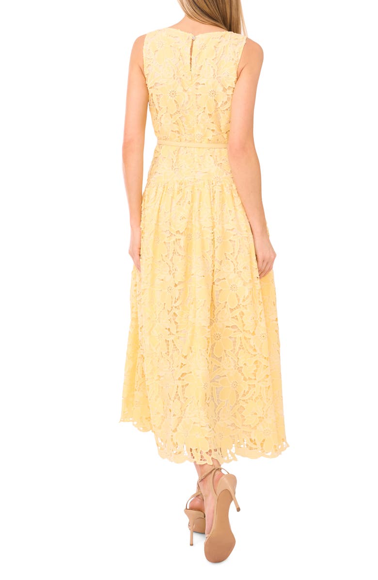 Ted Baker Meli Cutwork Lace Maxi Dress, Alternate, color, Creamed Corn