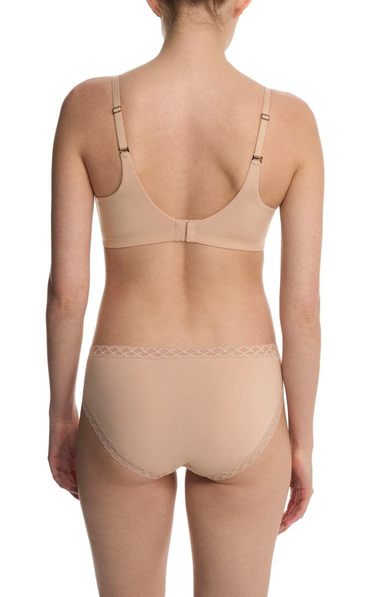 Natori Cloud Comfort Convertible Bra, Alternate, color, Light Mocha