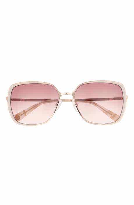 Ted Baker 58mm Gradient Square Sunglasses