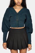 Disturbia Valene Dragon Scales Knit Cardigan
