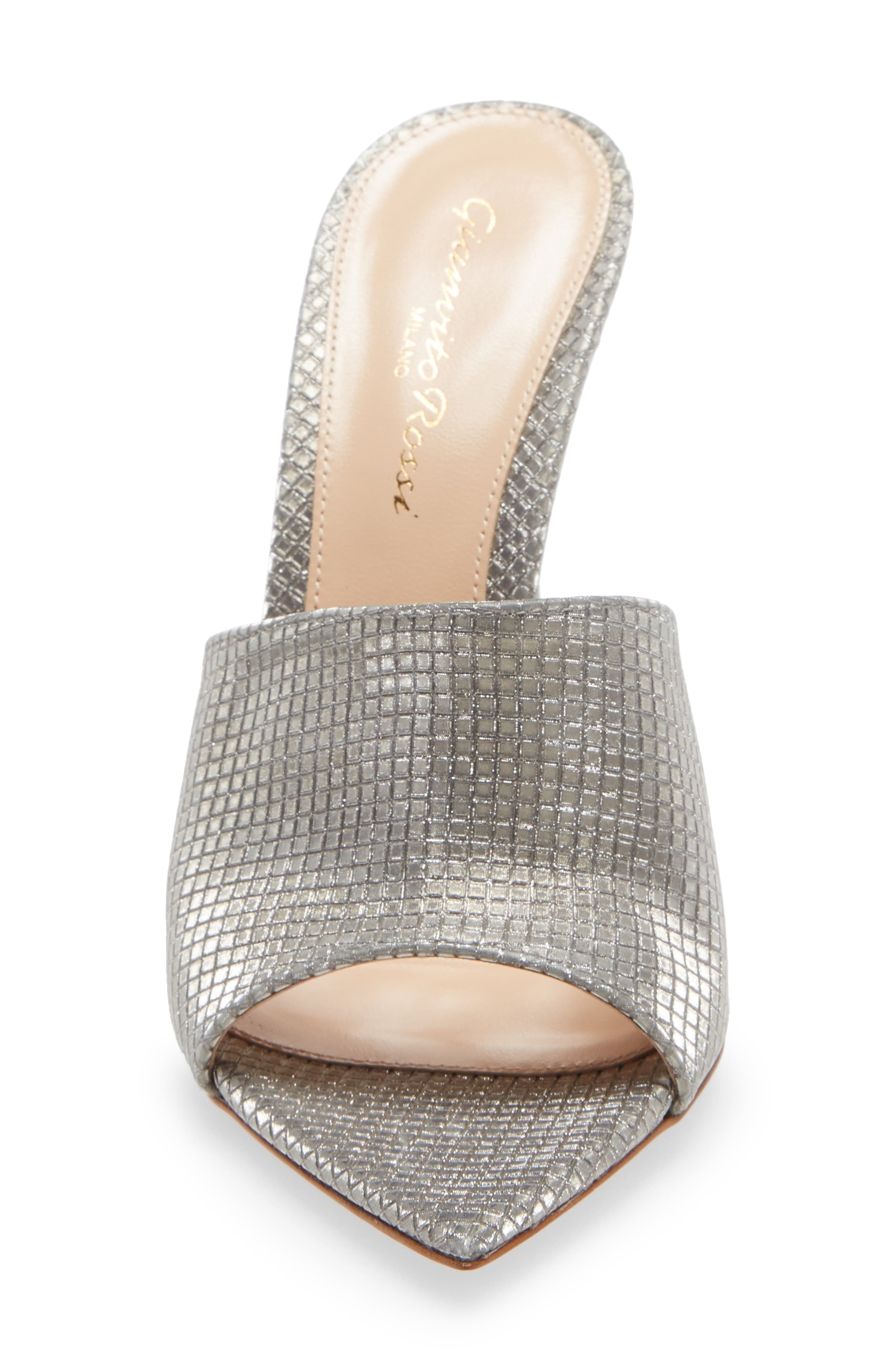 Gianvito Rossi Alise Pointed Toe Sandal, Alternate, color, 