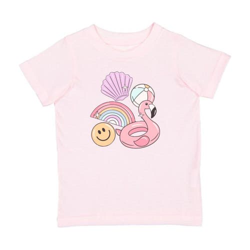 Sweet Wink Babies'  Summer Fun Short Sleeve T-shirt In Pink